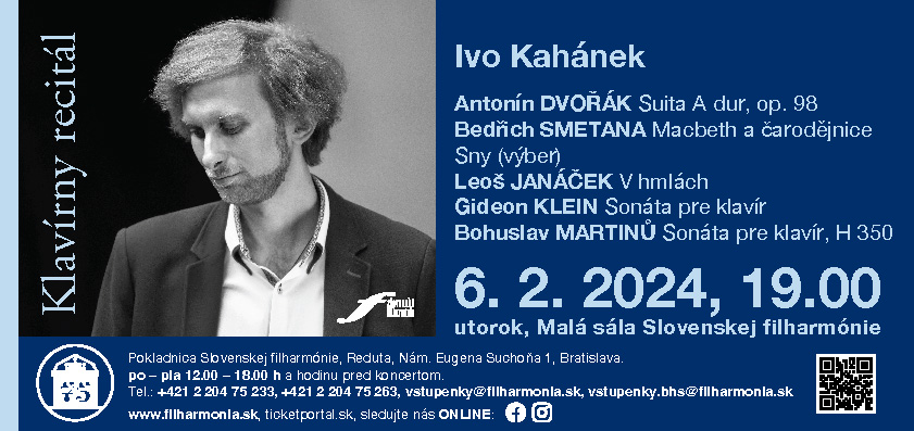 Ivo Kahánek / Klavírny recitál