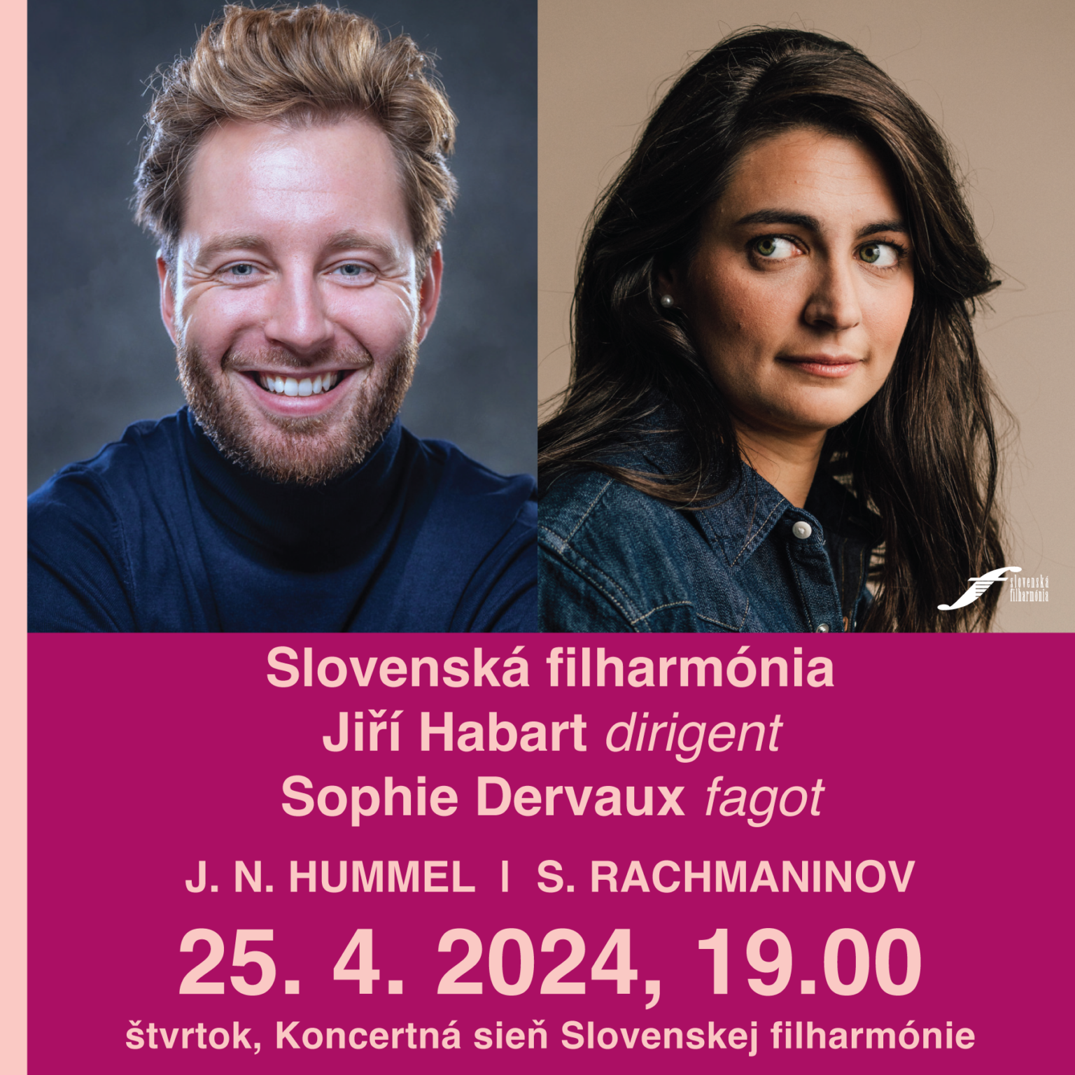 Jiří Habart a Sophie Dervaux v Slovenskej filharmónii
