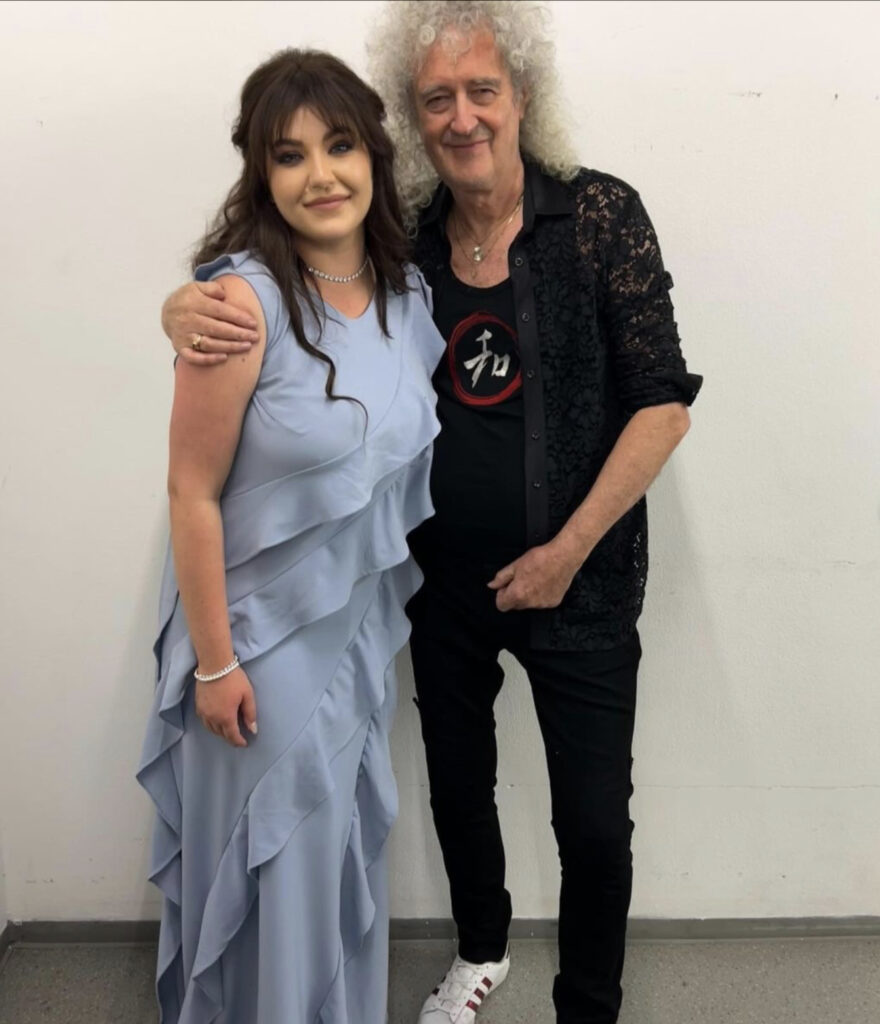 Celeste Buckingham a Brian May - STARMUS / zdroj: Patrik Brukker, IDEA DIVISIONS