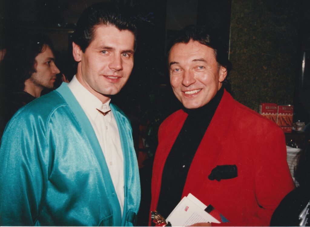 Otto Weiter a Karel Gott - Krst CD / Zdroj foto: archív Otto Weiter