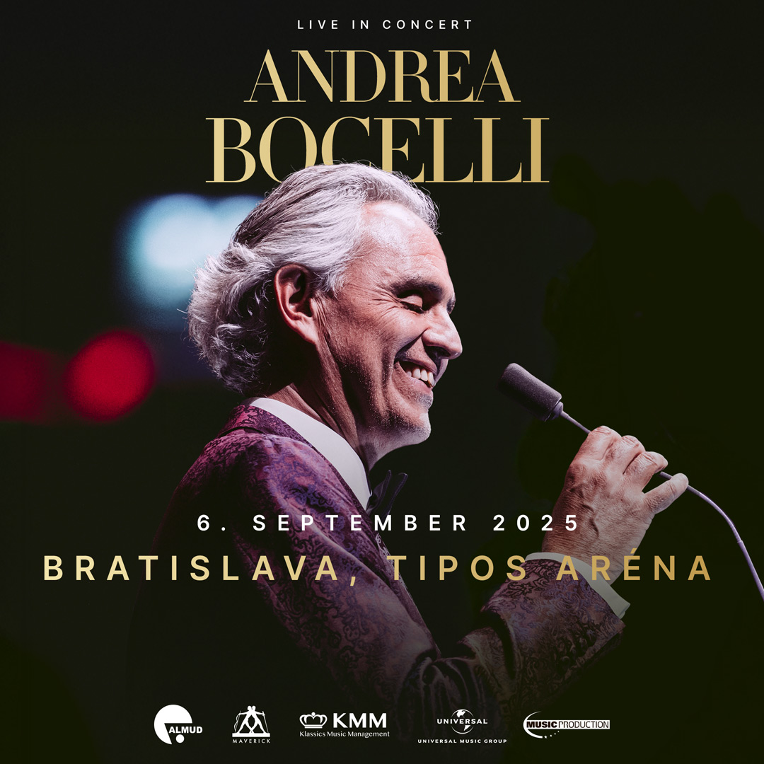 Andrea Bocelli v Bratislave