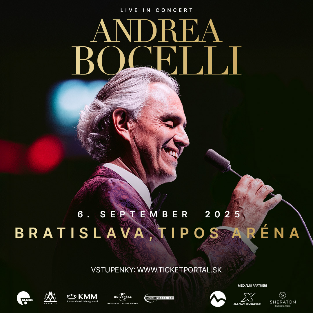 Andrea Bocelli Bratislava 2025