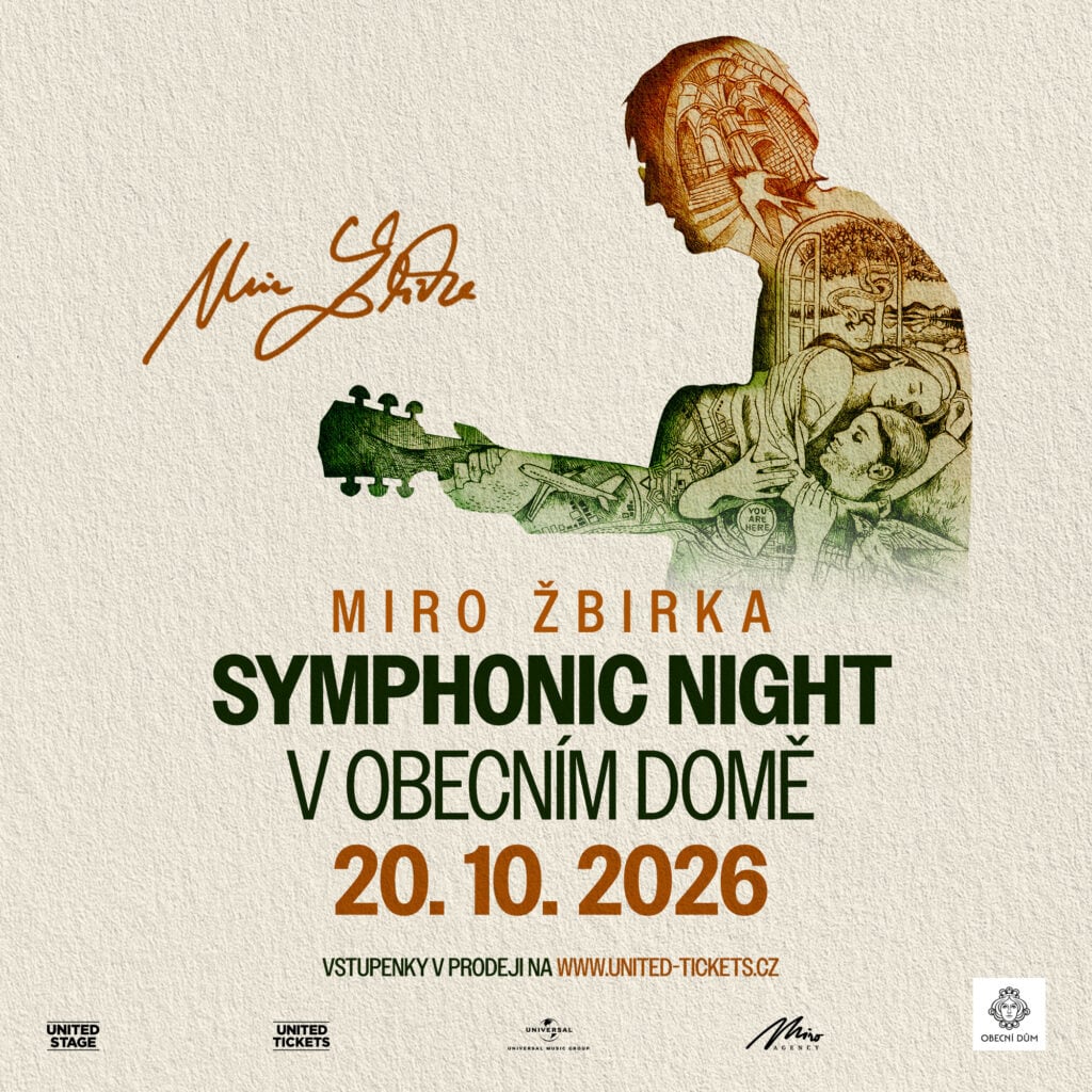 Miro Žbirka Symphonic Night v Obecnom dome v Prahe