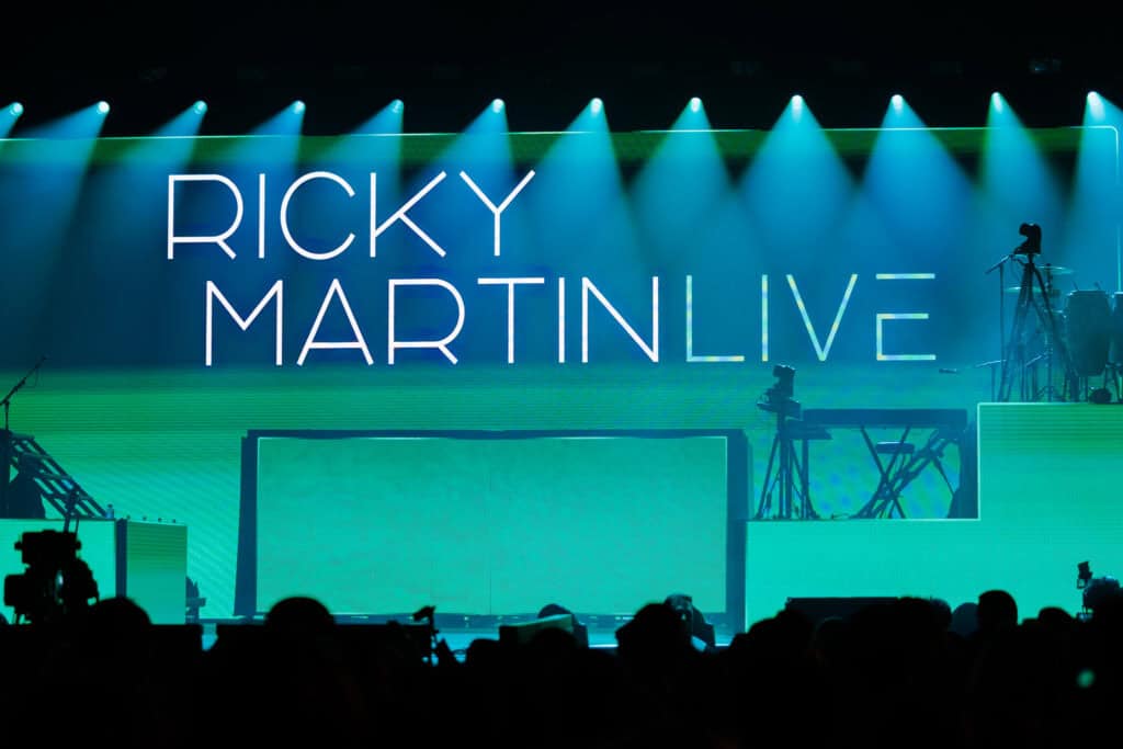 Ricky Martin v Bratislave / Zdroj foto: Peter Jakubík, strobe.sk
