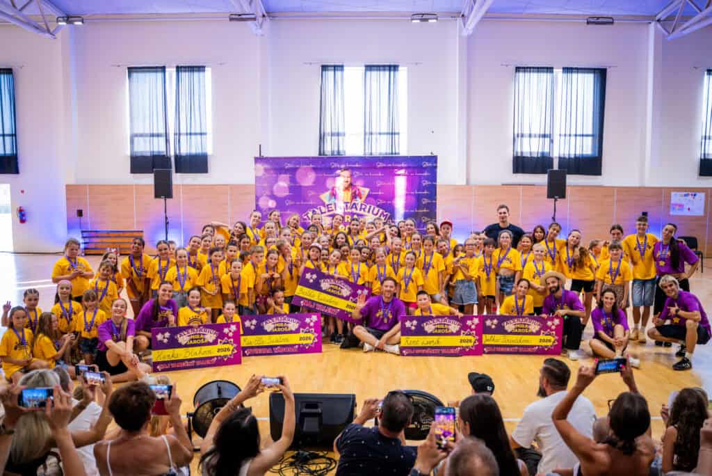 Talentárium - celý tábor / Zdroj foto: Archív Miro Jaroš